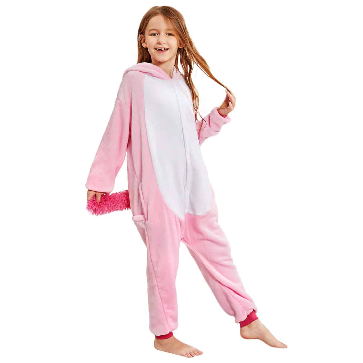 Pyjama Licorne Enfant rose_1