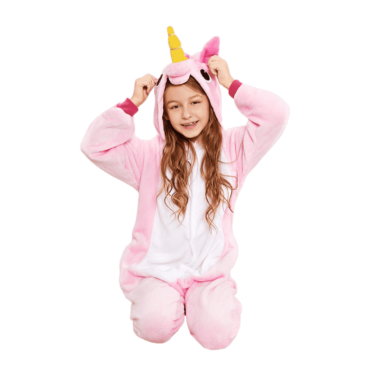 Pyjama Licorne Enfant rose_3