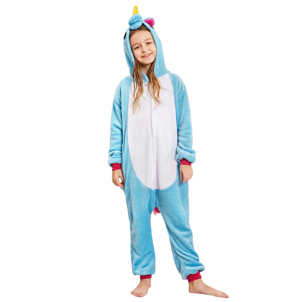 Pyjama Licorne bleu pour enfant_1