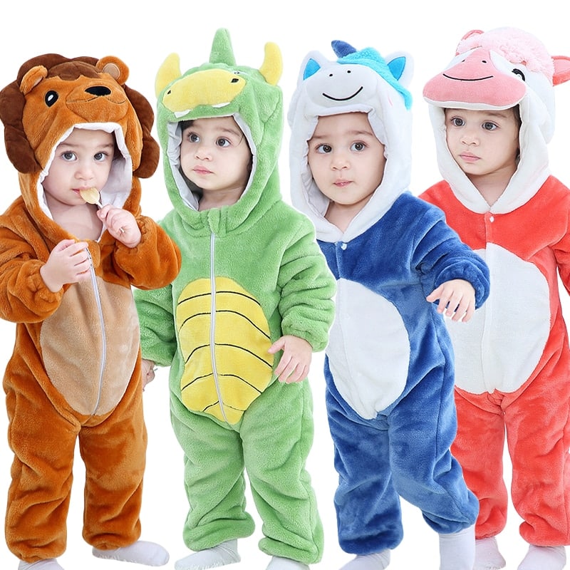 Combinaison pyjama bébé animaux_1