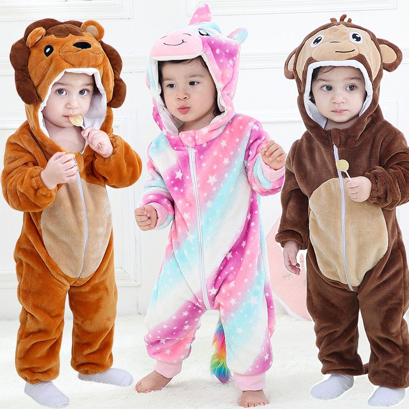 Combinaison pyjama bébé animaux