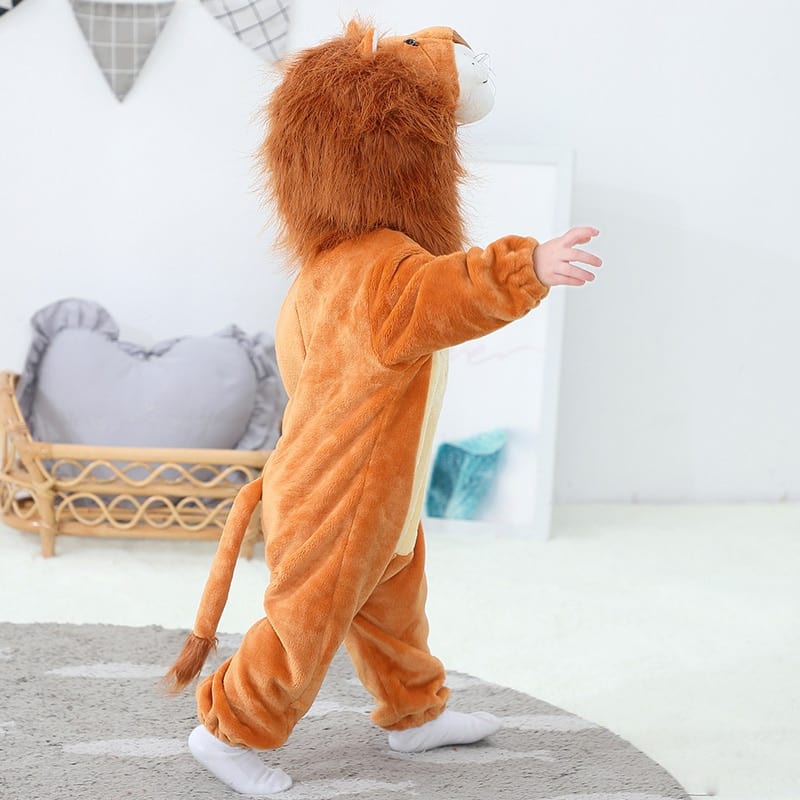 Combinaison pyjama enfant lion_2