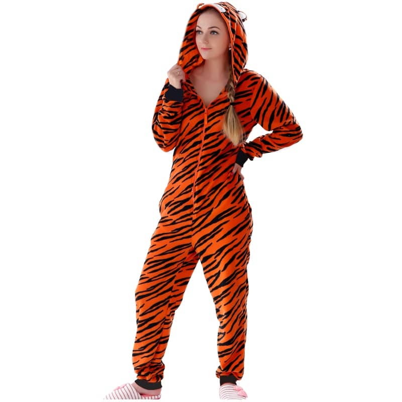 Combinaison pyjama tigre