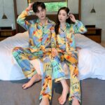 Pyjama de luxe en Satin pour couples_5
