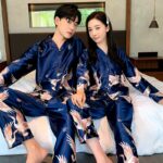 Pyjama de luxe en Satin pour couples_6