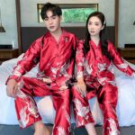 Pyjama de luxe en Satin pour couples_8