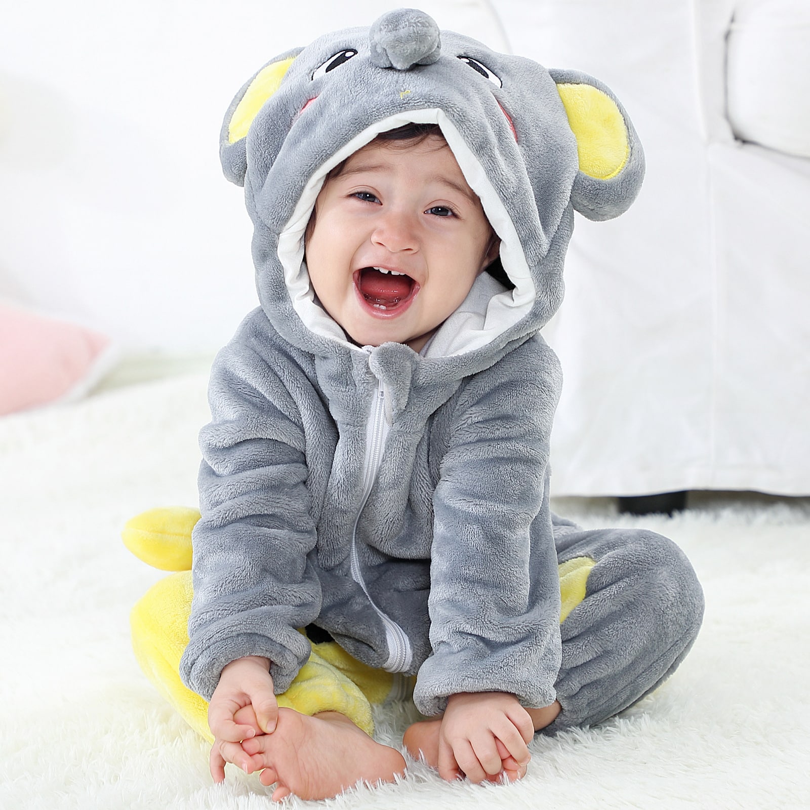 Pyjama enfant mignon en flanelle pour garçon