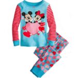 Ensemble pyjama à motif Disney en coton pour garçon fille_14
