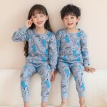 Joli pyjama enfant en coton avec imprimé pour garçon_22