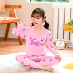 Joli pyjama enfant en coton avec imprimé pour garçon_24