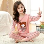 Joli pyjama enfant en coton avec imprimé pour garçon_30