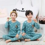 Joli pyjama enfant en coton avec imprimé pour garçon_6