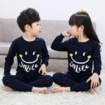 Joli pyjama enfant en coton avec imprimé pour garçon_9