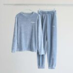 Pyjama Pilou pilou polaire d'hiver avec capuche_19