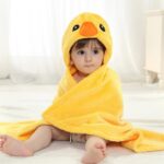 Pyjama à capuche pour bébé en polyester_5
