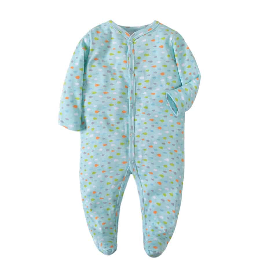 Pyjama à manches longues pour bébé en coton_3