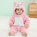 Pyjama à motif animal en coton pour bébé_19