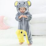 Pyjama à motif animal en coton pour bébé_25