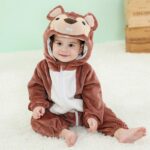 Pyjama à motif animal en coton pour bébé_27