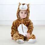 Pyjama à motif animal en coton pour bébé_34