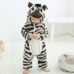 Pyjama à motif animal en coton pour bébé_35
