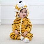 Pyjama à motif animal en coton pour bébé_36