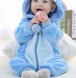 Pyjama à motif animal en coton pour bébé_5
