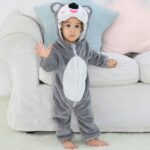 Pyjama à motif animal en coton pour bébé_7