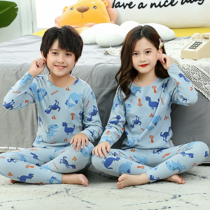 Pyjama d'ado à motifs imprimés en cachemire_23