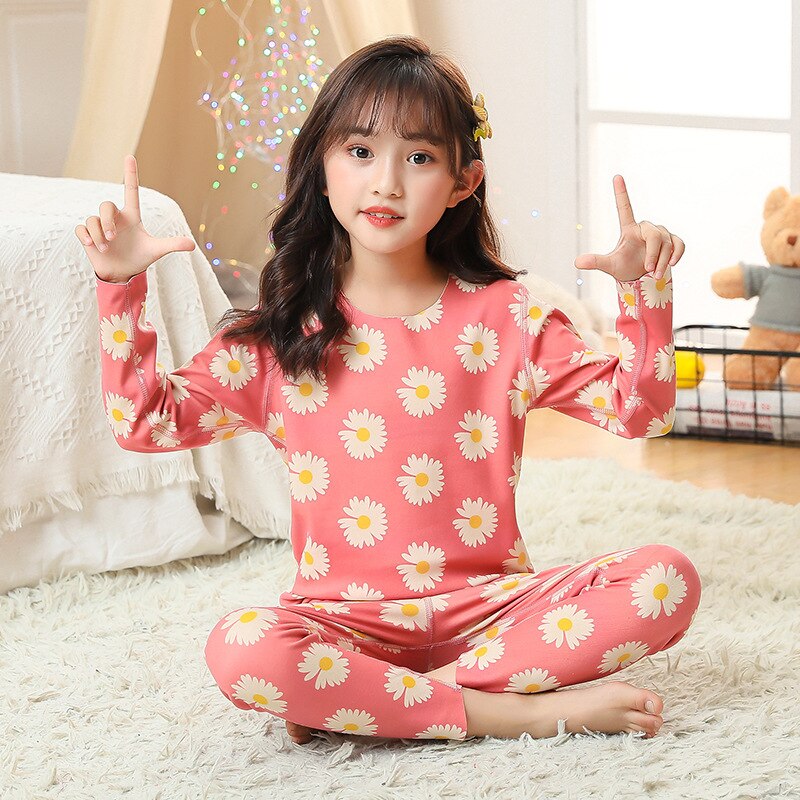Pyjama d'ado en coton à motif imprimé_16