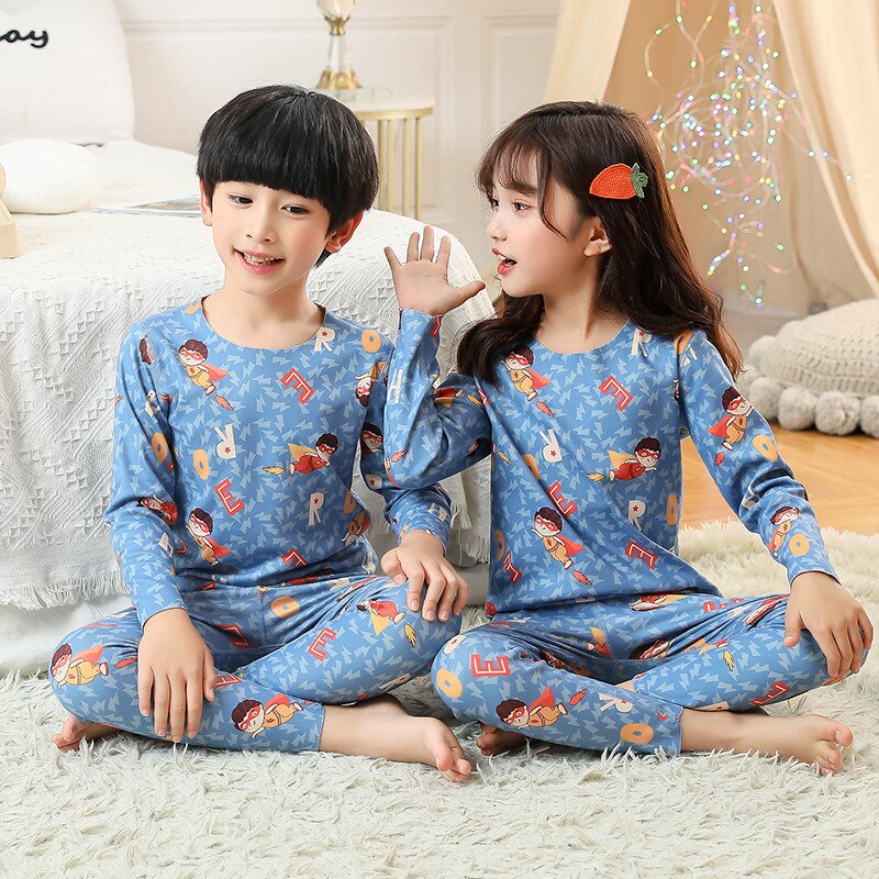 Pyjama d'ado en coton à motif imprimé_18