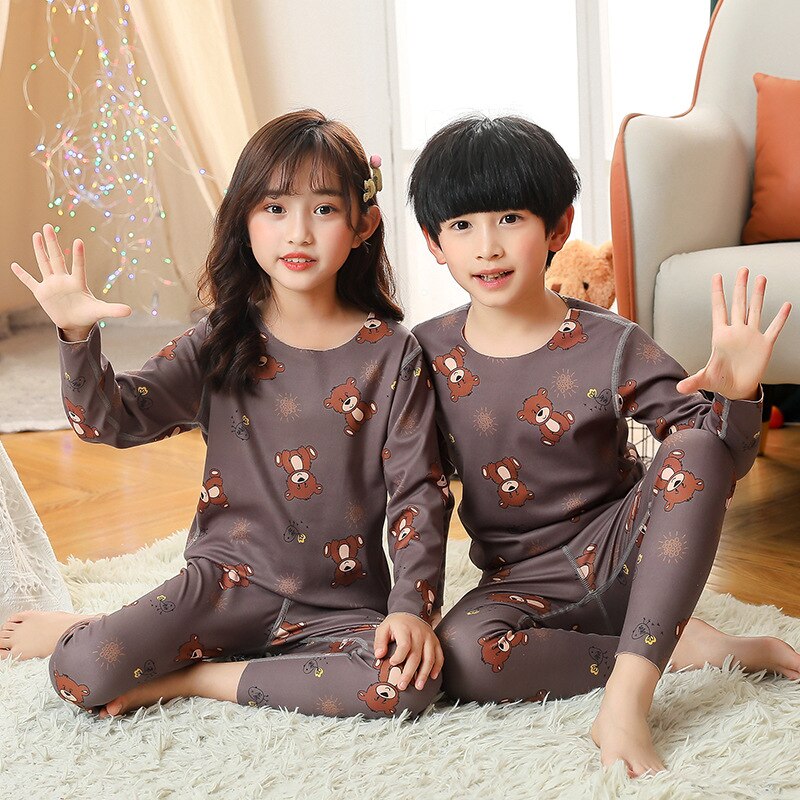 Pyjama d'ado en coton à motif imprimé_24