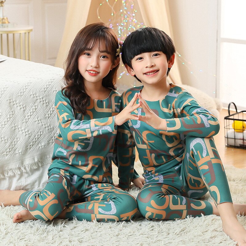 Pyjama d'ado en coton à motif imprimé_29