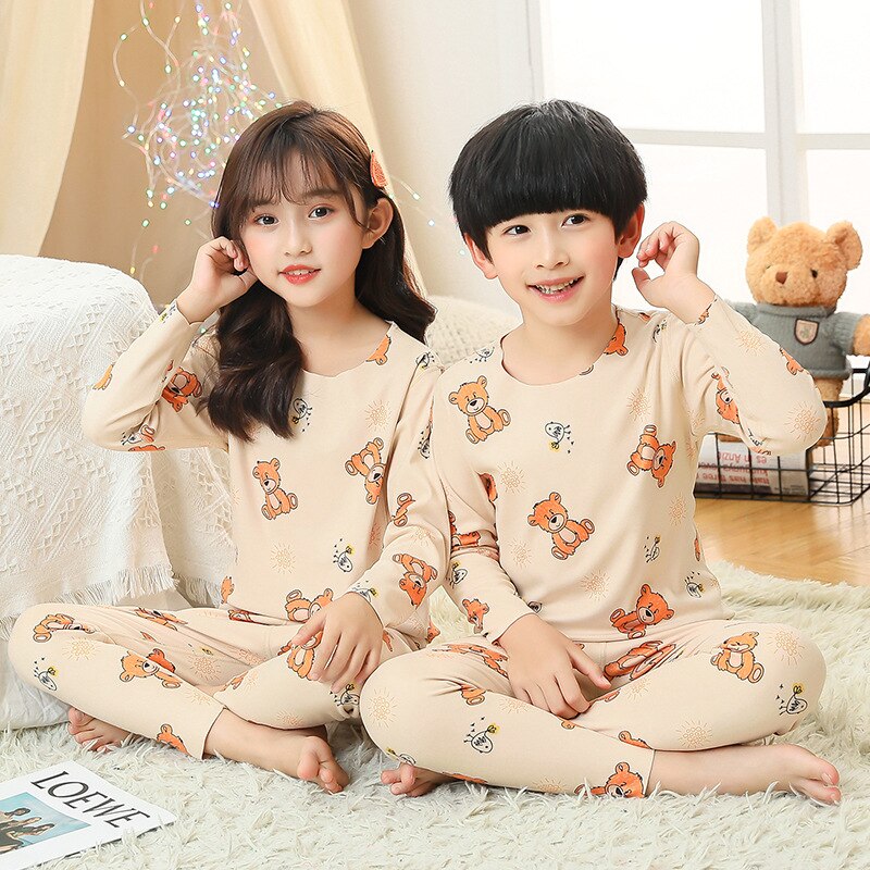 Pyjama d'ado en coton à motif imprimé_34
