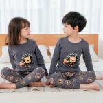 Pyjama d'automne enfant en 100% coton pour garçon fille_18