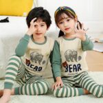 Pyjama d'automne enfant en 100% coton pour garçon fille_32