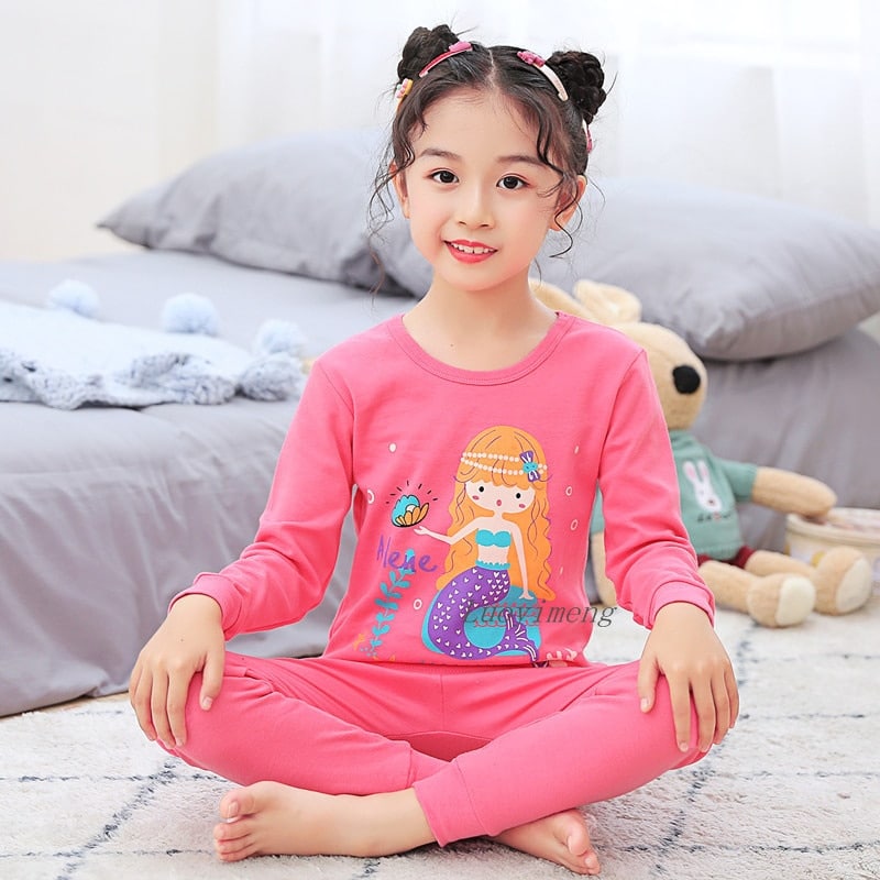 Pyjama d'automne enfant en 100% coton pour garçon fille