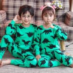 Pyjama d'automne enfant en 100% coton pour garçon fille_5