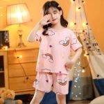 Pyjama d'été avec short en coton pour enfant_20