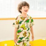Pyjama d'été avec short en coton pour enfant_29
