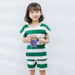 Pyjama d'été avec short en coton pour enfant_6
