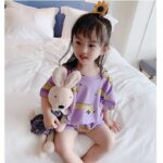 Pyjama d'été en coton pour enfant avec short_15