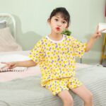 Pyjama d'été en coton pour enfant avec short_30