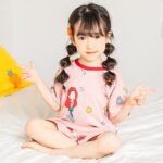 Pyjama d'été en coton pour enfant avec short_7