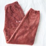 Pyjama d'hiver en velours corail et épais pour femme_15