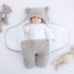 Pyjama d'hiver enveloppant en coton pour enfant_7