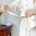 Pyjama de grossesse en coton épais rembourré pour femme_5