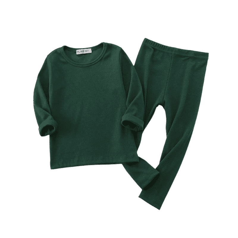 Pyjama Garçon Long En Coton Future Legend - Haut Manches Longues Et Pantalon élastique
