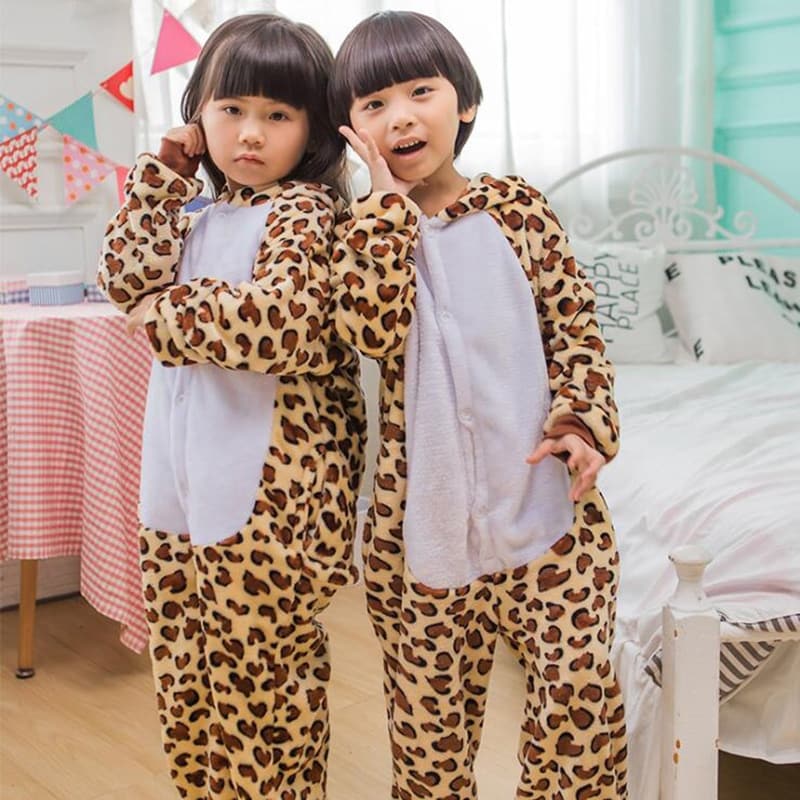 Pyjama enfant à motif imprimé en polyester pour garçon_1
