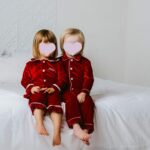 Pyjama mignon de noël pour enfant en velours_11